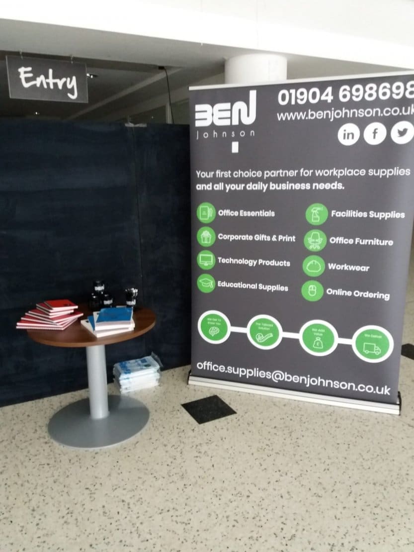 20180315_130904 An exhibition stand at Hunters National Conference 2018