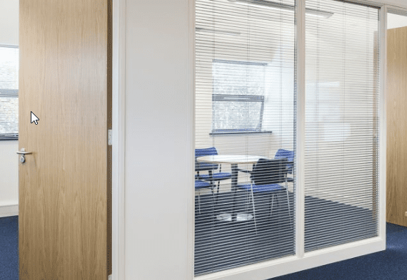Lots of natural light in the offices of our clients TSG Marine