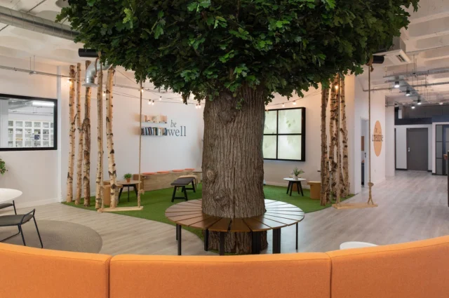 Did you know that organisations with engaged employees are 43% more productive 😎

So, how can you increase engagement in the workplace through office design? 💭

👉 Create collaboration spaces 
👉 Bring the outside in with biophilic design and make use out of natural materials 
👉 Design with wellbeing in mind 
👉 Incorporate your brand into your office design!

#productivityintheworkplace #officedesign #employeewellbeing #biophilicdesign

*stat taken from Motivational Speakers Agency*