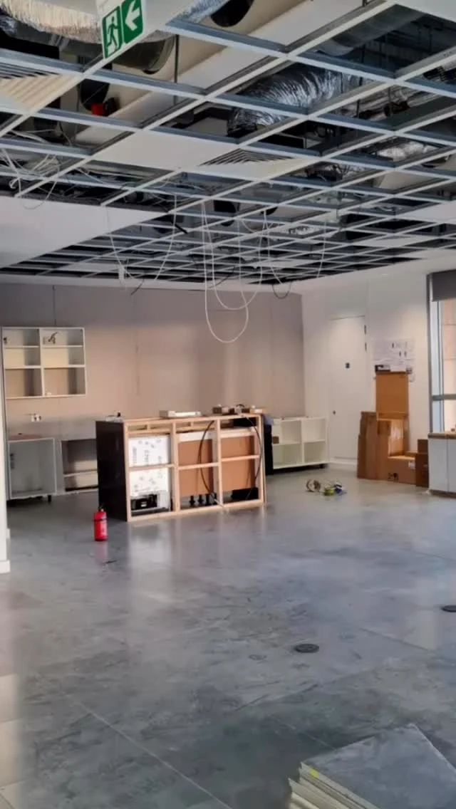 ✨Fresh shots from site at 1 Whitehall Riverside, this one is going to be an interesting journey - can’t wait to watch it come together #shapingamazingspaces #fitout #commercialfitout #officedesign #livesite